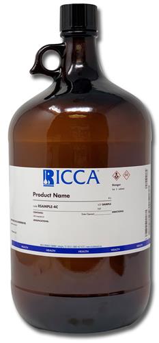 RDCD0100-4C | Dichloromethane ACS 4 L Glass amber